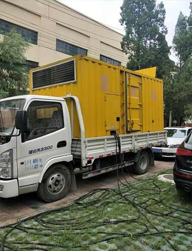 孟州发电车出租-柴油发电机组排烟系统设计要求及其考虑因素