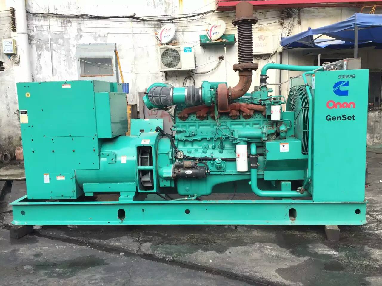 孟州租赁发电机-柴油发电机不正常冒烟的原因